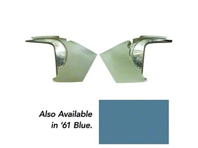 ABS Plastic Deluxe Kick Panels (1961 Corvette C1)