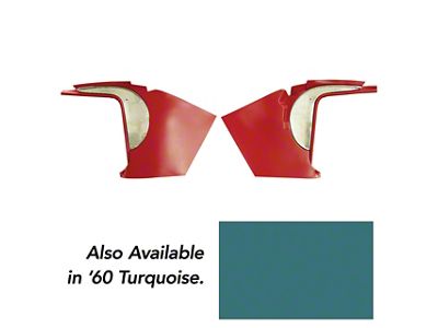 ABS Plastic Deluxe Kick Panels (1960 Corvette C1)