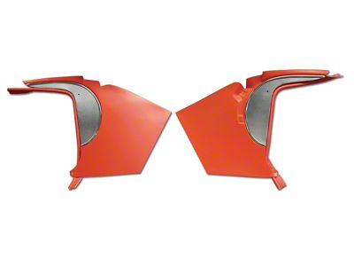 ABS Plastic Deluxe Kick Panels (1959 Corvette C1)