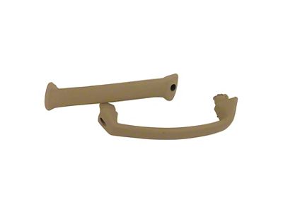 ABS Plastic Inner Door Handles; Neutral (74-75 Corvette C3)