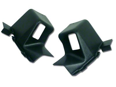 ABS Plastic Interior Rear Quarter Panel Extensions (68-73 Corvette C3 Coupe)