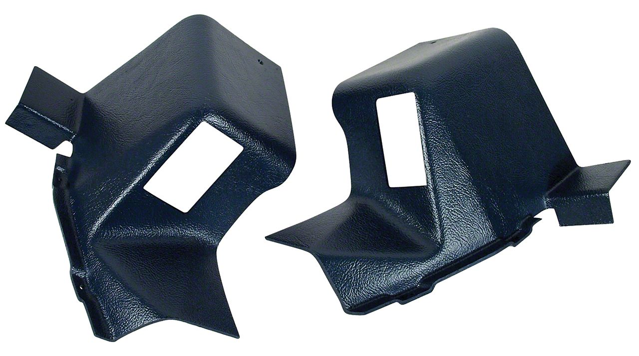 CA Ecklers ABS Plastic Interior Rear Quarter Panel Extensions EK