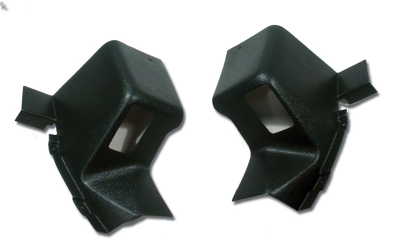 CA Ecklers ABS Plastic Interior Rear Quarter Panel Extensions EK