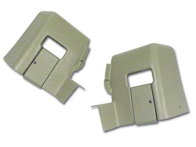 ABS Plastic Interior Rear Quarter Panel Extensions (74-77 Corvette C3 Coupe)
