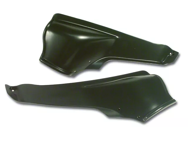 CA ABS Plastic Interior Rear Quarter Panels (63-67 Corvette C2 Convertible)