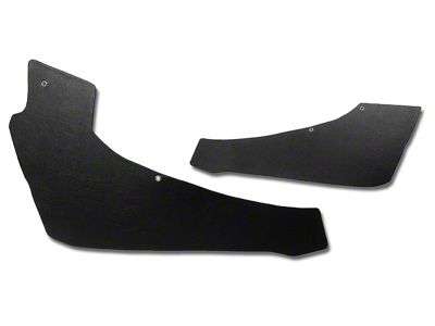 CA ABS Plastic Interior Rear Quarter Panels (1964 Corvette C2 Coupe)