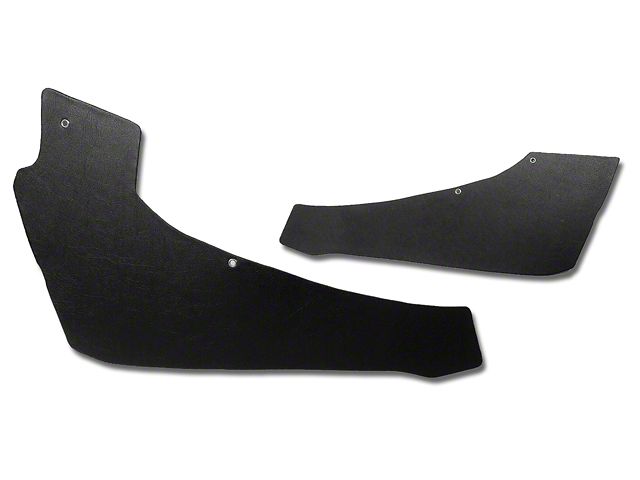 CA ABS Plastic Interior Rear Quarter Panels (1964 Corvette C2 Coupe)