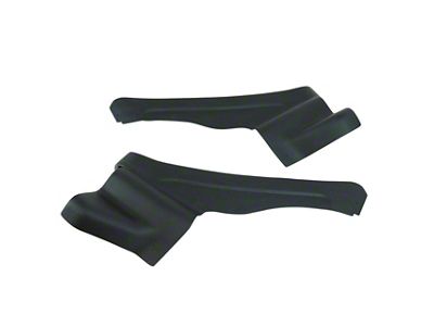 ABS Plastic Interior Rear Quarter Panels (68-69 Corvette C3 Convertible)
