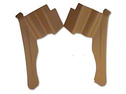 ABS Plastic Interior Rear Quarter Panels (70-75 Corvette C3 Convertible)