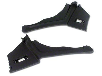 ABS Plastic Interior Rear Quarter Panels (1968 Corvette C3 Coupe)