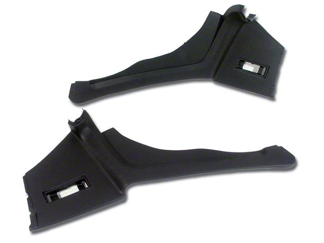 CA ABS Plastic Interior Rear Quarter Panels (1968 Corvette C3 Coupe)