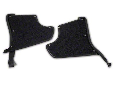 CA ABS Plastic Kick Panels with Carpet (63-64 Corvette C2)