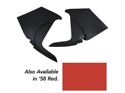ABS Plastic Kick Panels (59-62 Corvette C1)