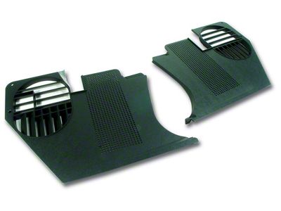 ABS Plastic Kick Panels (68-77 Corvette C3)