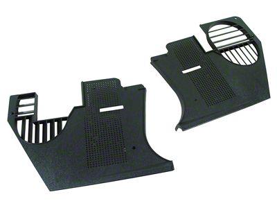 CA ABS Plastic Kick Panels (78-82 Corvette C3)