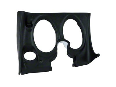 ABS Plastic Lower Dash Pad; Driver Side (1969 Corvette C3)