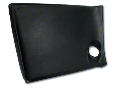 CA ABS Plastic Lower Dash Pad; Passenger Side (1968 Corvette C3)