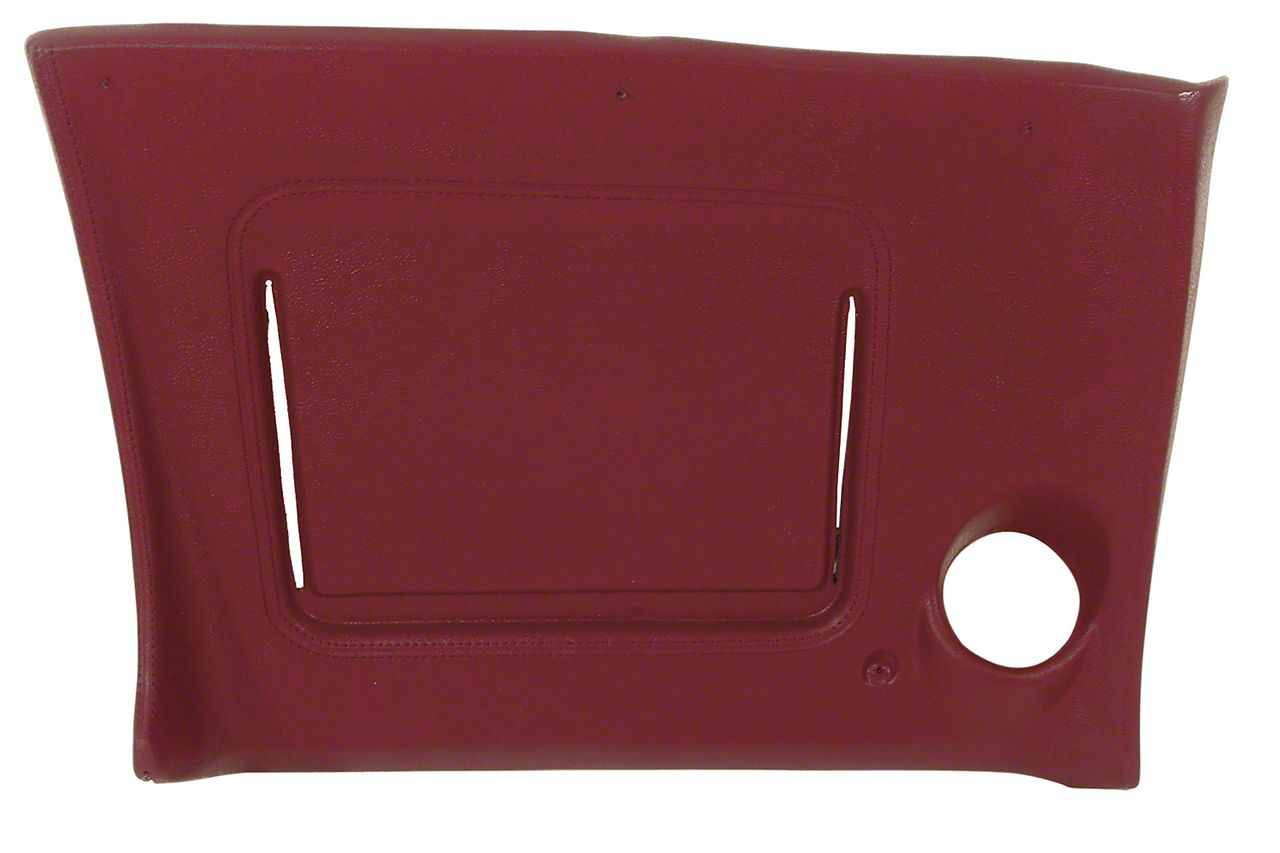 Ecklers ABS Plastic Lower Dash Pad; Passenger Side (71-76