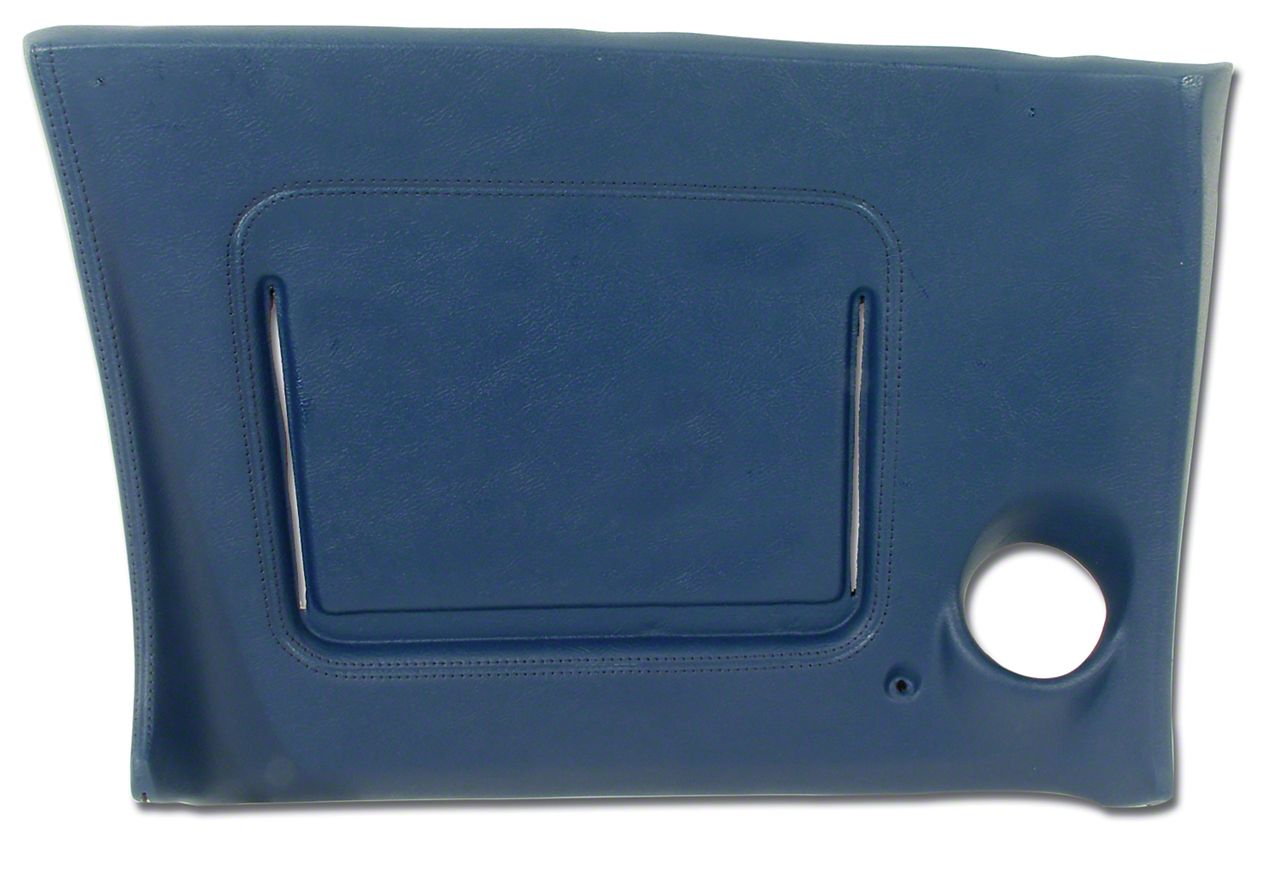 Ecklers ABS Plastic Lower Dash Pad; Passenger Side (71-76