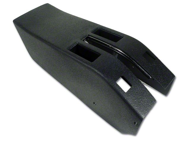 CA ABS Plastic Parking Brake Console with Power Window Switch Openings (1968 Corvette C3)