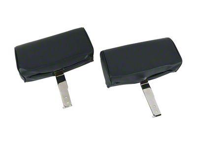 Complete Vinyl Headrests (1966 Corvette C2)