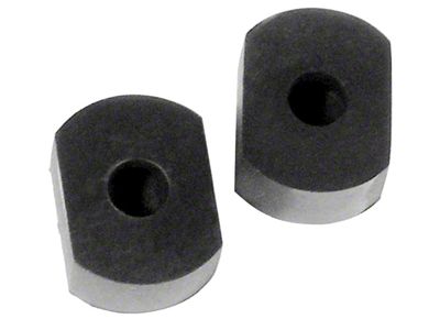 Decklid Rubber Bumpers (70-75 Corvette C3)