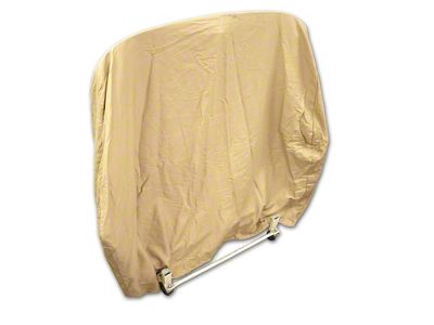 CA Premium Flanner Indoor Hardtop Cover; Tan (56-96 Corvette C1, C2, C3 & C4)