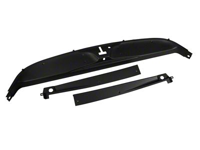 Rear Deck Trim; 3-Piece Set (84-96 Corvette C4)