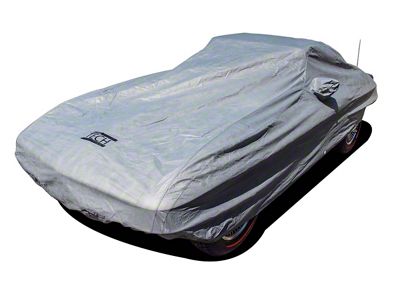 Econotech Indoor Car Cover; Gray (63-67 Corvette C2)