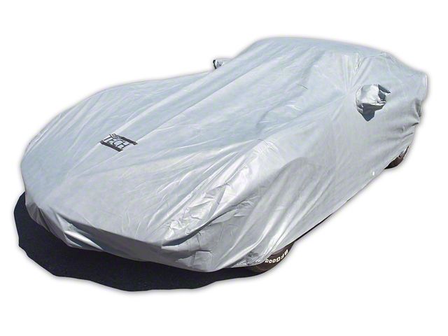 CA Econotech Indoor Car Cover; Gray (68-82 Corvette C3)