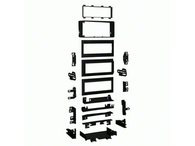 Aftermarket Radio Mount Kit (84-96 Corvette C4)