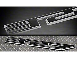 Aluminum Billet Emblem; 327; Chrome (Universal; Some Adaptation May Be Required)