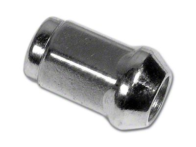 Chrome Lug Nut; 12mm x 1.5 (84-96 Corvette C4)