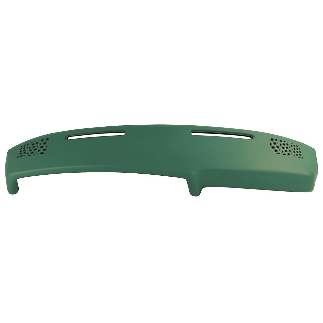 Ecklers Vinyl Dash Pad with Stereo Speaker Cutouts; Green (70-72 El Camino)