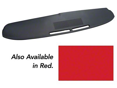 CA Vinyl Dash Pad; Red (1966 Fairlane)