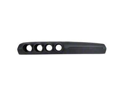 CA Vinyl Dash Pad; Black (68-69 Ranchero)