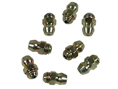 Grease Fitting Kit; 8-Pieces (64-82 Corvette C2 & C3)