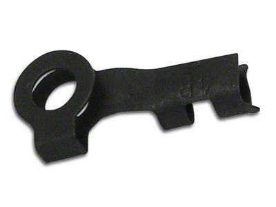 Inside Door Control Rod Clip; Driver Side (68-82 Corvette C3)