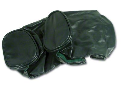 CA Leather Headrest Covers (1966 Corvette C2)