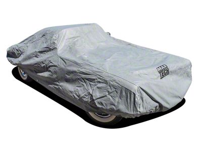 Maxtech Outdoor/Indoor Car Cover; Gray (53-62 Corvette C1)