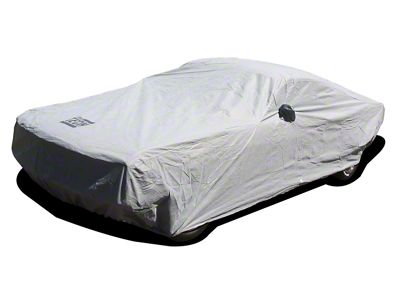 CA Econotech Indoor Car Cover; Gray (65-68 Mustang Fastback)