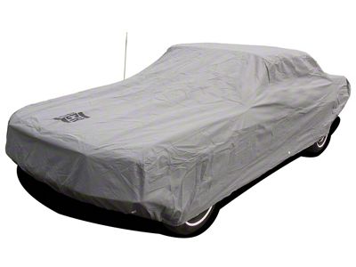 Econotech Indoor Car Cover without Mirror Pockets; Gray (69-70 Mustang Coupe)