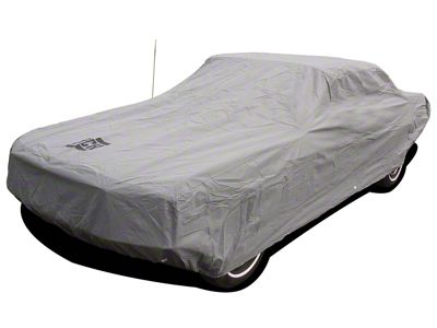 CA Econotech Indoor Car Cover without Mirror Pockets; Gray (69-70 Mustang Coupe)