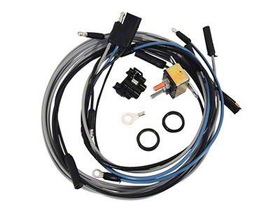 Fog Light Wiring Conversion Kit (1967 Mustang, Excluding GT)