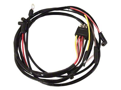 Gauge Feed Harness (1965 I6 Mustang w/ Gauges & 3-Speed Heater Motor)