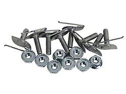 Grille Outer Molding Mounting Kit ; 16-Pieces (67-68 Mustang)