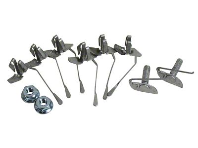 Grille Outer Molding Mounting Kit; 6-Pieces (67-68 Mustang)