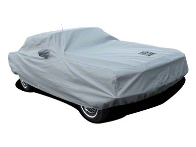 CA Maxtech Outdoor/Indoor Car Cover; Gray (64-68 Mustang Coupe, Convertible)