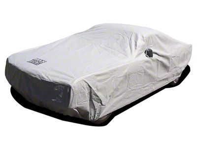 CA Maxtech Outdoor/Indoor Car Cover; Gray (65-68 Mustang Fastback)