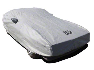 CA Maxtech Outdoor/Indoor Car Cover; Gray (71-73 Mustang Coupe)
